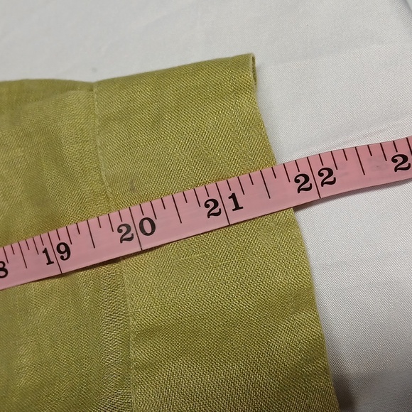 J. Jill Love 100% Linen Button-down Long Sleeve Shirt Women's Size L Petite - Picture 11 of 12